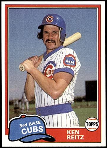 1981 Topps 820 T Кен Рейц Чикаго Къбс (Бейзболна картичка) Ню Йорк/MT Cubs