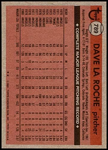 1981 Topps 789 Т Дейв Laroche Ню Йорк Янкис (Бейзболна картичка) Ню Йорк /Mount Янкис