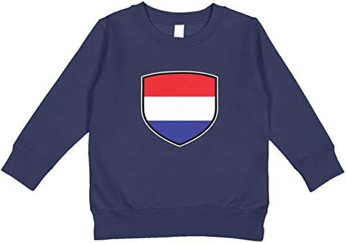 Hoody за деца Amdesco Netherlands Shield с Холандския Флаг
