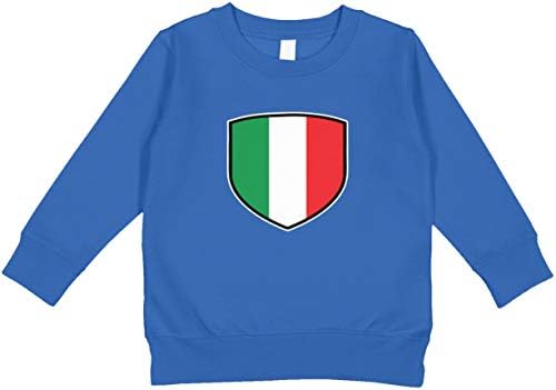 Hoody за деца Amdesco Italy Shield с италиански Флага