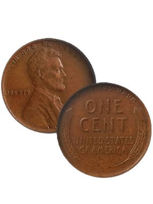 1938-D Цент пшеница Линкълн