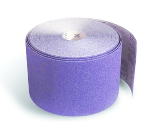 Шлайфане валяк Regalite Purple 3 М - Широчина 12 х дължина 50 ярда - Песъчинки, 50 г - Голяма - 09318 [ЦЕНАТА