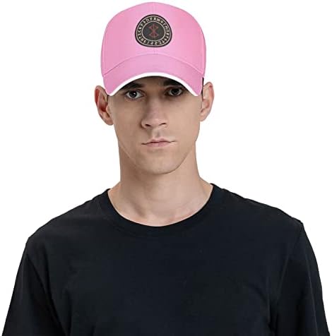 Бейзболна шапка с логото на DPFHL Berserk Дамски Мъжки Плажна Шапка Моющаяся Регулируема Шапка на шофьор на