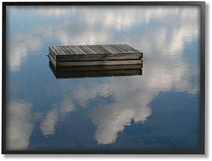 Стенни табели със снимка, пейзаж океан и езерото Stupell Industries, 10 x 15, Дизайн на художника Джоузеф Елиът
