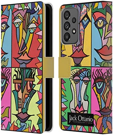Дизайн на своята практика за главата Официално Лицензиран Jack Ottanio Six Krolls Art Кожен Калъф-книжка-джобен