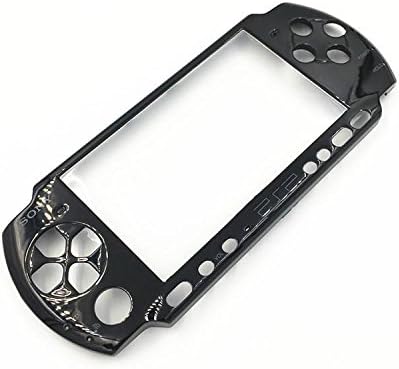 Подмяна на капака на корпуса, Черна Предната част на предния панел За Sony PSP 3000, 3001 3003
