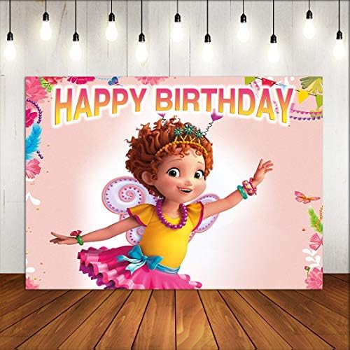 Необичайна Тема Нанси За Малки Момичета, Банер за Парти в чест на рождения Ден на Принцеса Фон Украса За Снимки