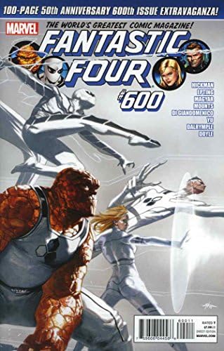 Фантастичната четворка (том 1) 600 VF ; Комиксите на Marvel | Делл'Ото Джонатан Хикман
