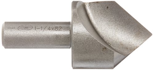 Зенковка от бързорежеща стомана с единични KEO 53248, Без покритие (Лъскава) Повърхност, Единично Канавка, на
