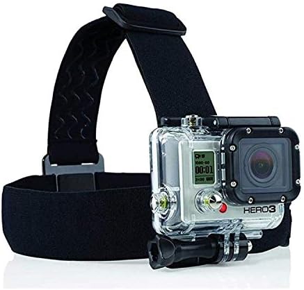 Комбиниран комплект аксесоари за екшън камери Navitech 9 в 1 и здрав червен калъф за съхранение, съвместими