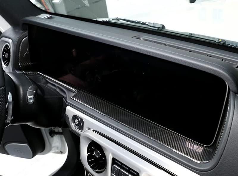 Нови накладки за навигатор от въглеродни влакна, съвместими с Mercedes Benz G-Class W464 2019-2023 G350 G400